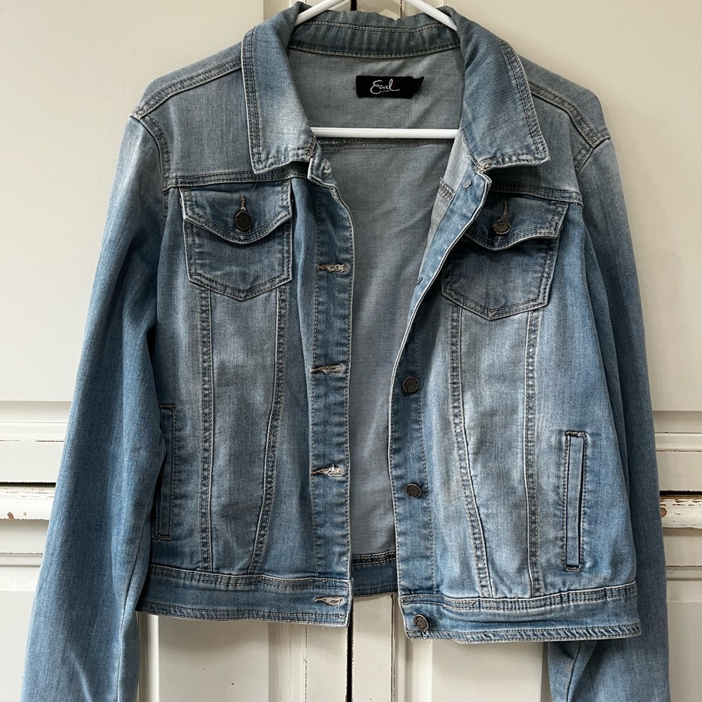 Earl Jeans Denim Jacket Size Large